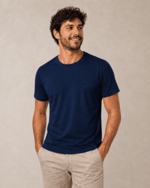 Camiseta Masculina Premium Bordada Exclusiva