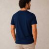 camisesta masculina bordada azul marinho costas 002
