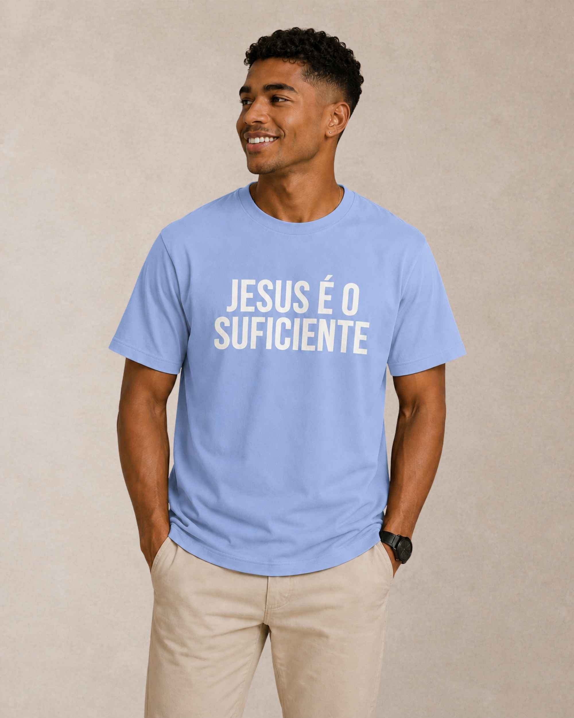 Jesus é o suficiente azul medioa 001