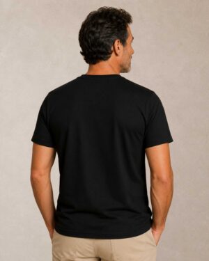 Inicio 30 camisesta masculina quando penso em desistir preta 002