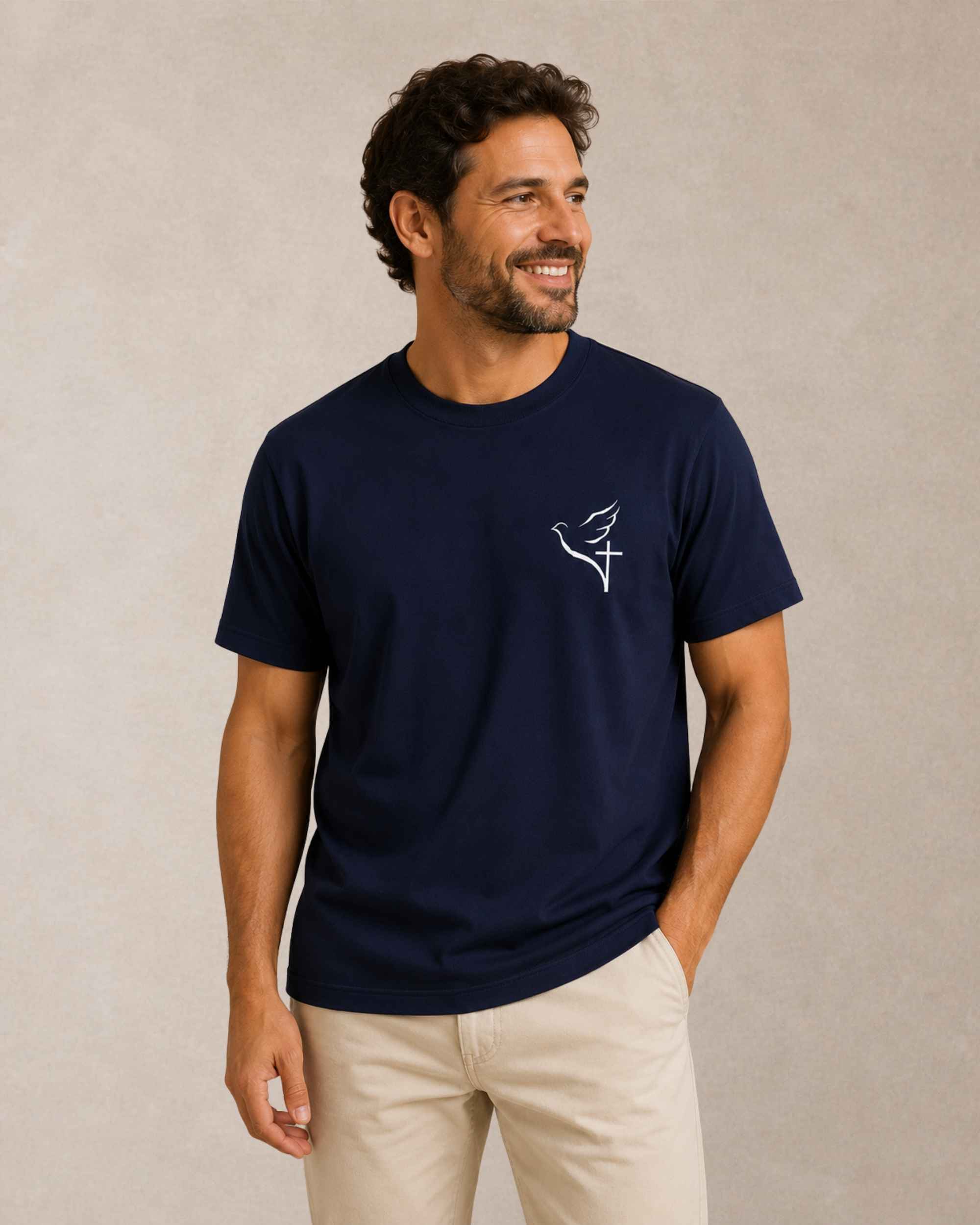 camiseta Espirito Santo marinho 001