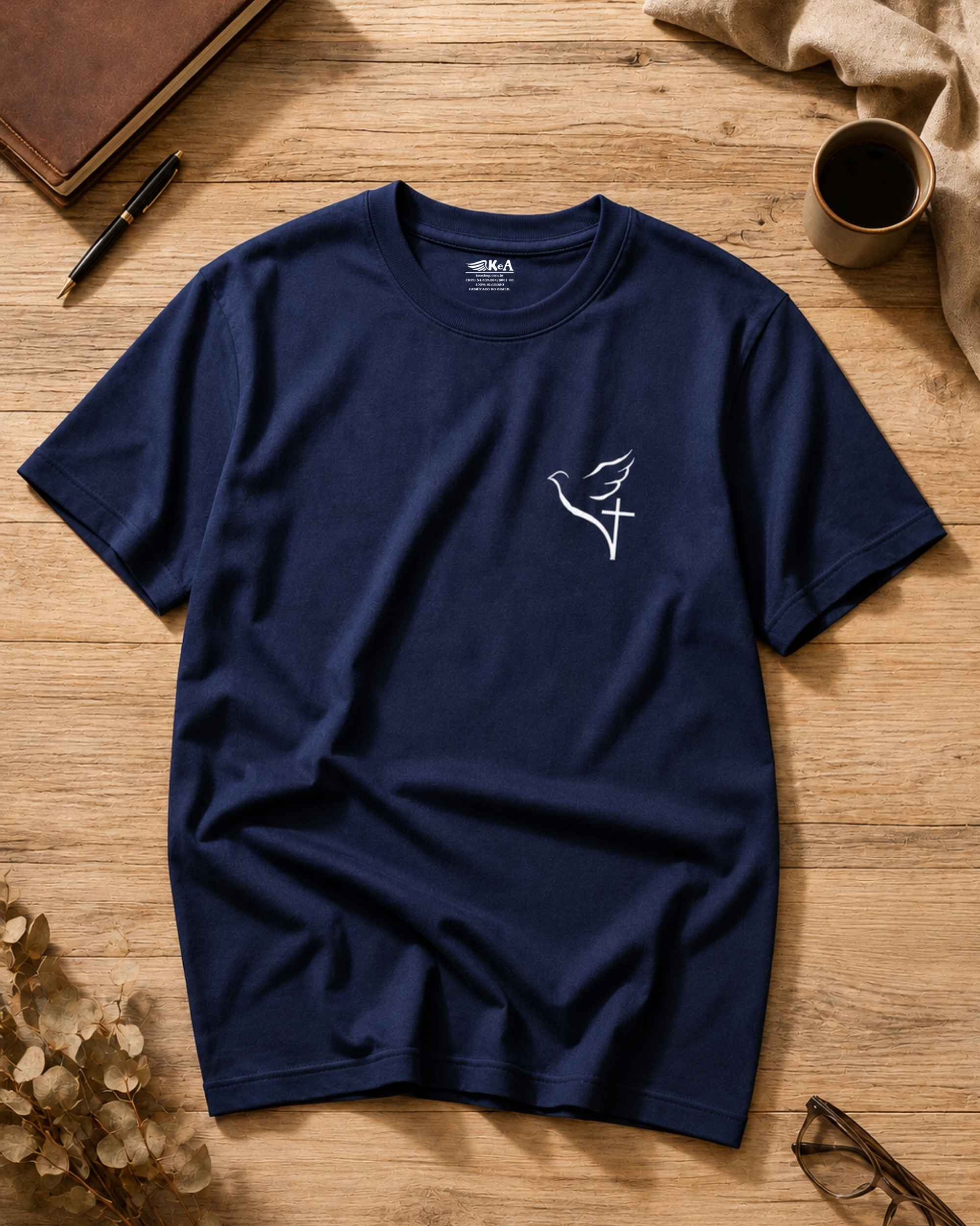 camiseta Espirito Santo marinho 003