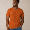 camiseta IDE ferrugem