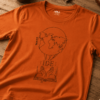 camiseta IDE mesa ferrugem