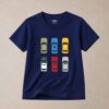 camiseta carrinhos marinho 002
