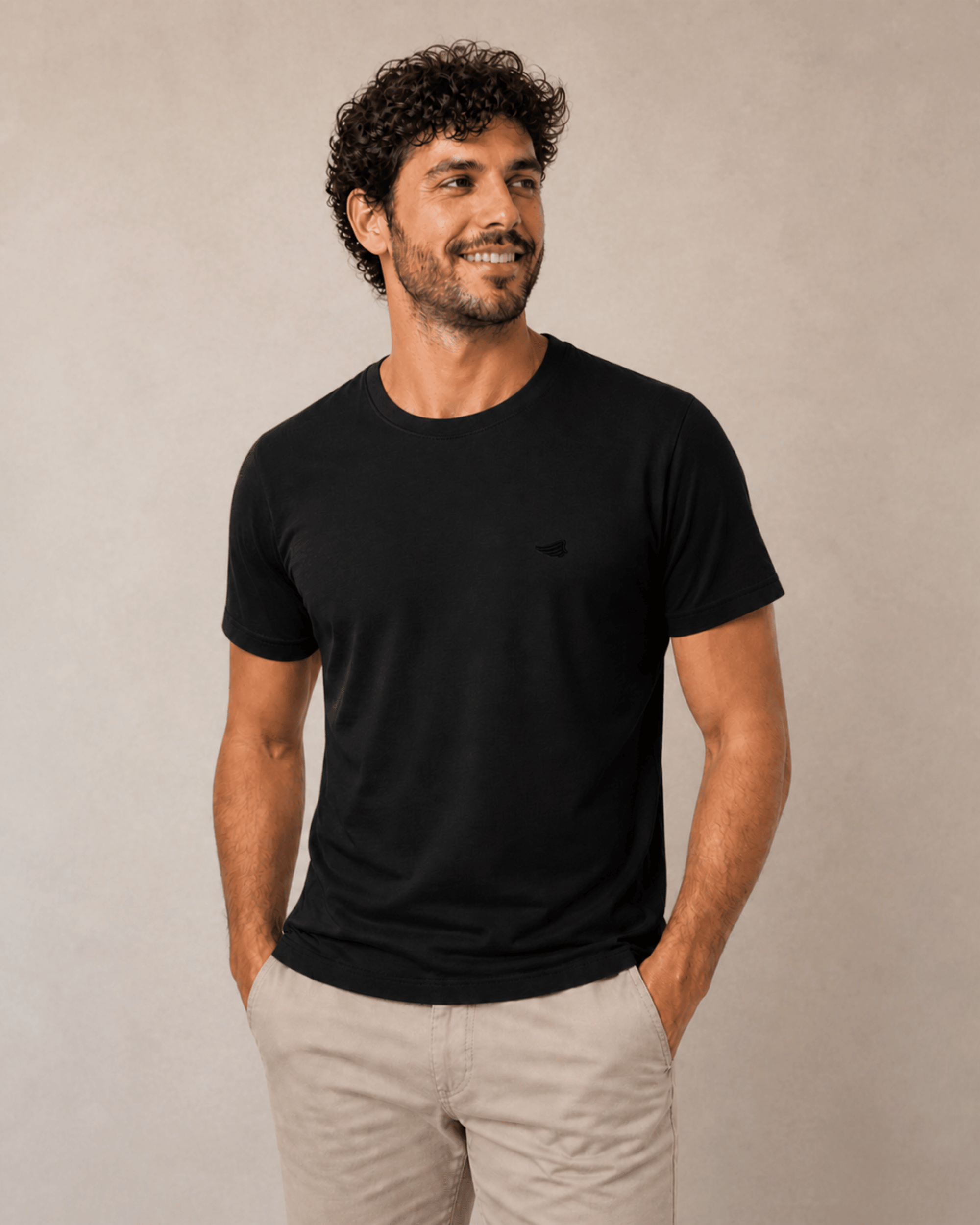camiseta masculina bordada 2