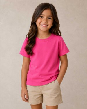 Camiseta Infantil Feminina Lisa Premium