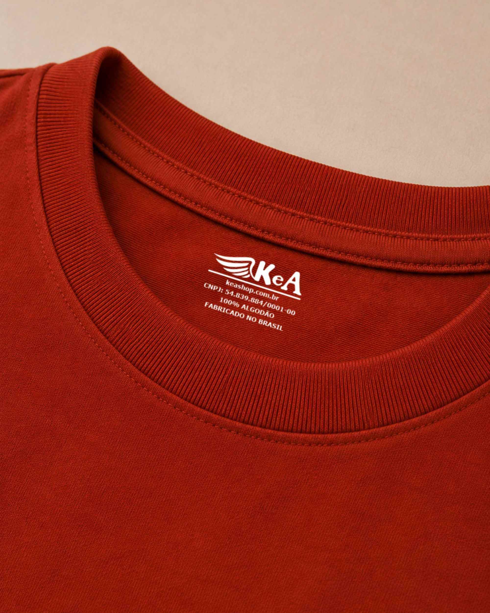 camiseta eu não sou digno ferrugem 004