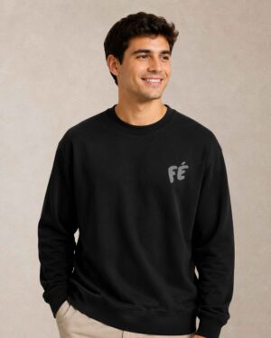 Inicio 19 Moletom Fé Premium Masculino