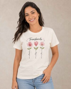 Inicio 40 Baby Look Feminina Cristã TRANSBORDE