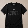camiseta masculina João 14-6 preta 003