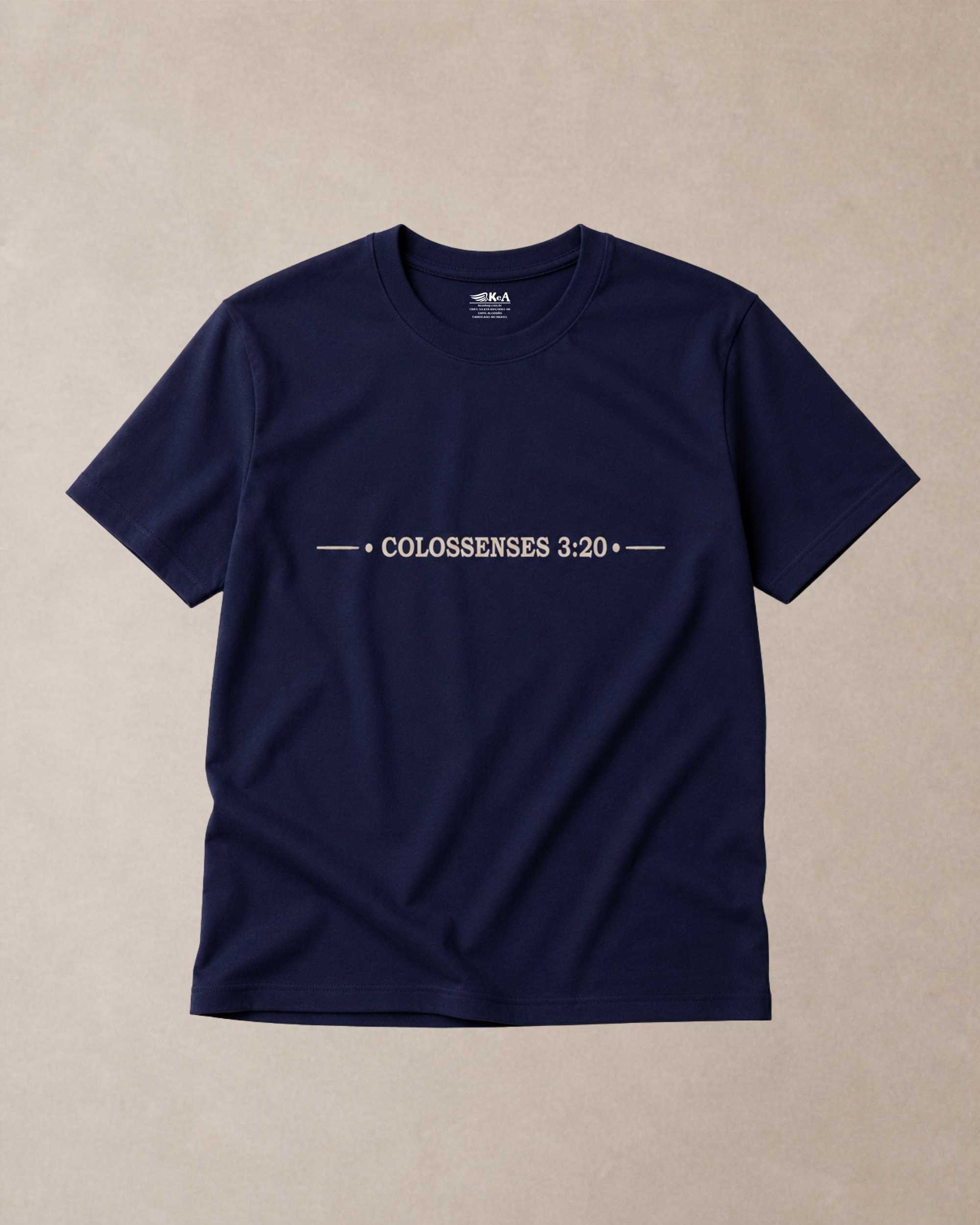 camiseta masculina colossense marinho 001