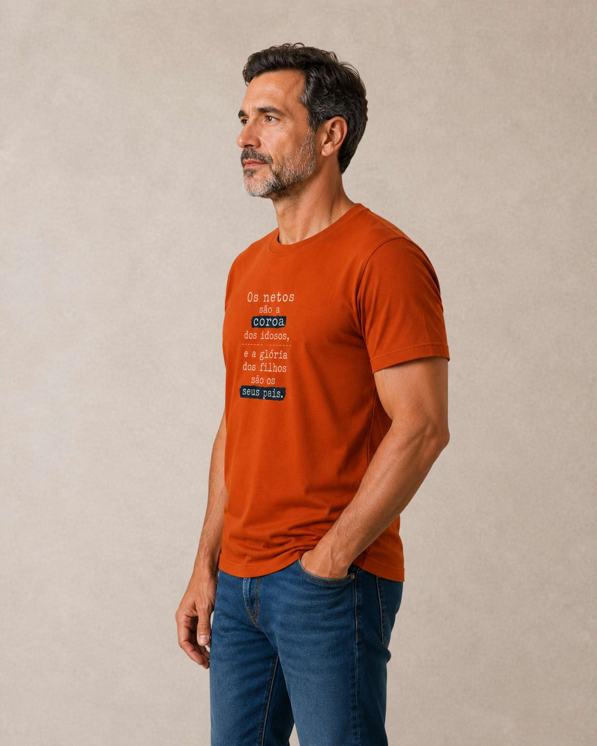 camiseta masculina proverbios 17-6 ferrugem 002