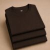 kit 3 camisetas marrom 001