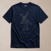 Camiseta Masculina Foi Por Nós Marinho 003 Camiseta Masculina Cristã Foi Por Nós Azul Marinho