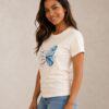 baby look cristã Tudo tem seu tempo off-white Baby Look Feminina Cristã Tudo Tem Seu Tempo Off-White