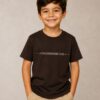 camisa infantil Colossenses 3-21 marrom 001