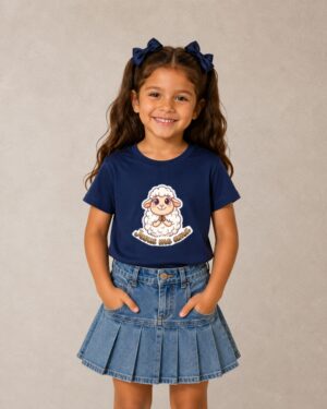Camiseta Infantil Cristã Jesus Me Ama