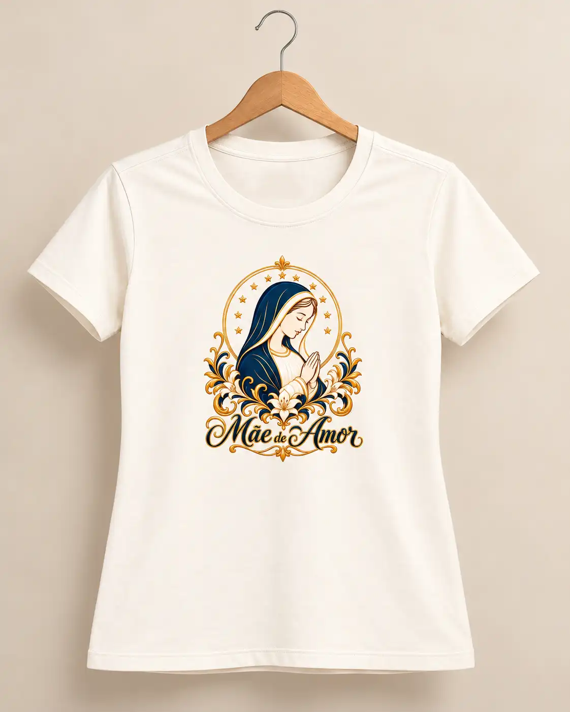 Baby Look Cristã Mãe De Amor 1 Baby Look Cristã Mãe De Amor
