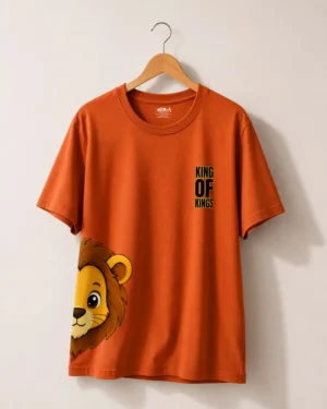 Camiseta Infantil Cristã King of Kings