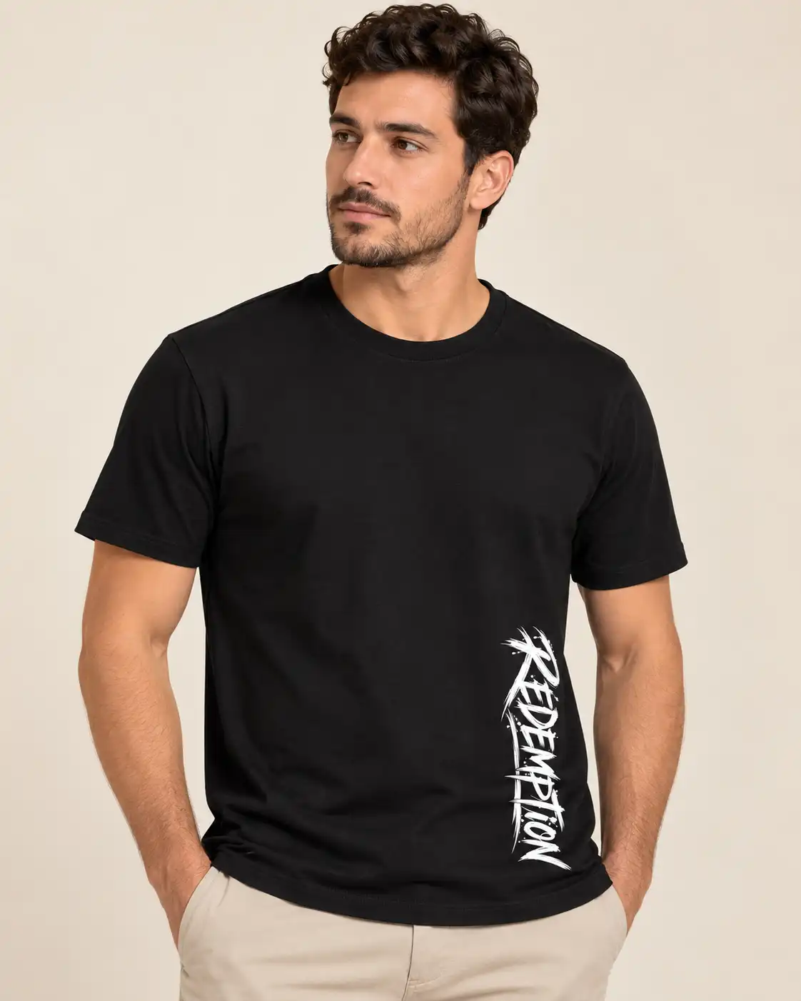 Camiseta Masculina Cristã Redemption 2 Camiseta Masculina Cristã Redemption - Imagem 2