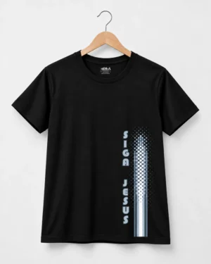camiseta masculina juvenil Siga Jesus